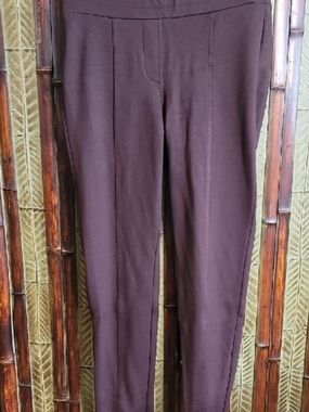 Style & Co. Slim Ponte Knit Pants in Brown